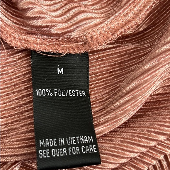 I.N. San Francisco Pink Smocked Blouse - Picture 7 of 9